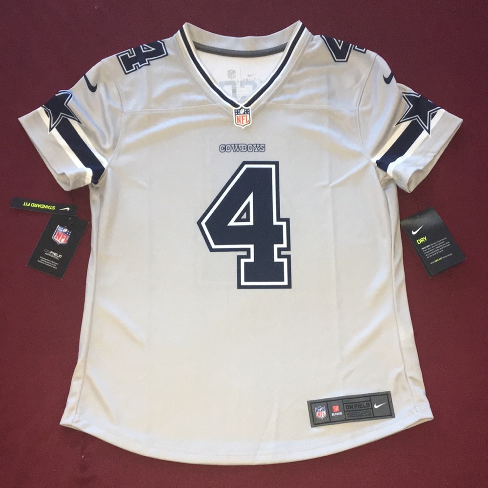 NEW Dak Prescott Dallas Cowboys Womens Jersey